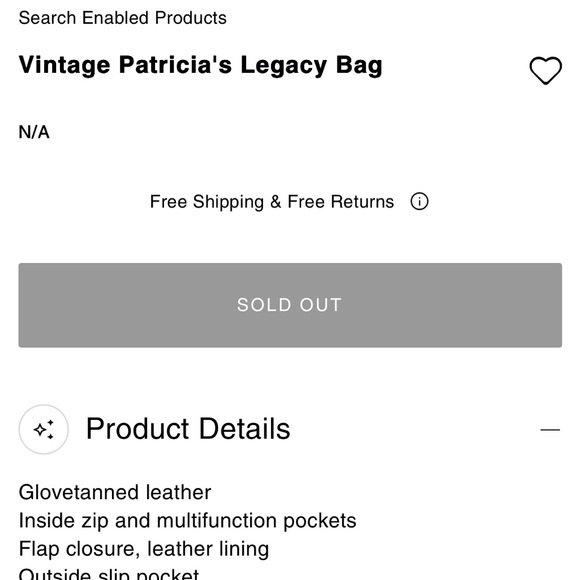 Coach Vintage Patricia’ Legacy Black Leather Shoulder Bag - Picture 12 of 12